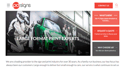 Desktop Screenshot of pdsigns.ie